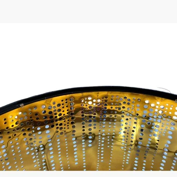 Luvkczc Black Drum Style Perforated Lampshade for Table Lamp or Floor Lamp - Picture 3 of 6